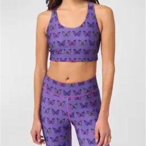 Terez Hi-Shine Butterfly Workout Set